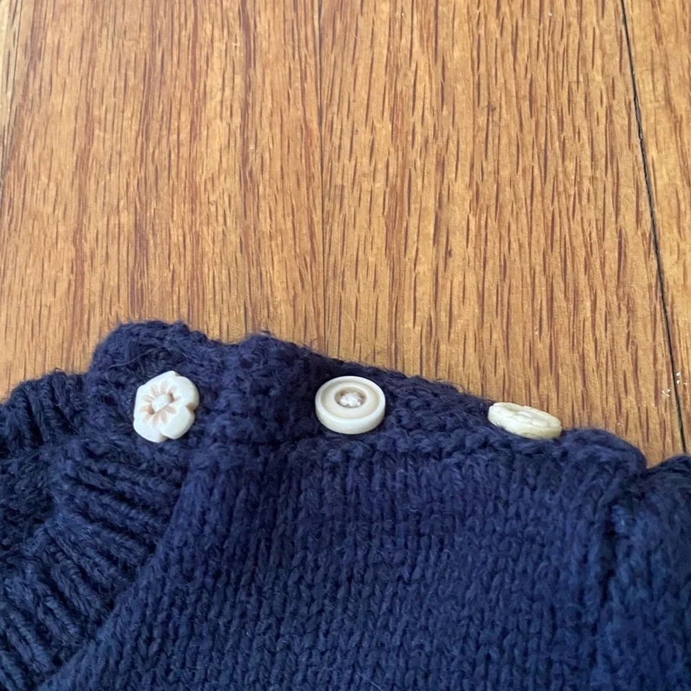 Ralph Lauren Knit Cotton Sweater Polo Bear